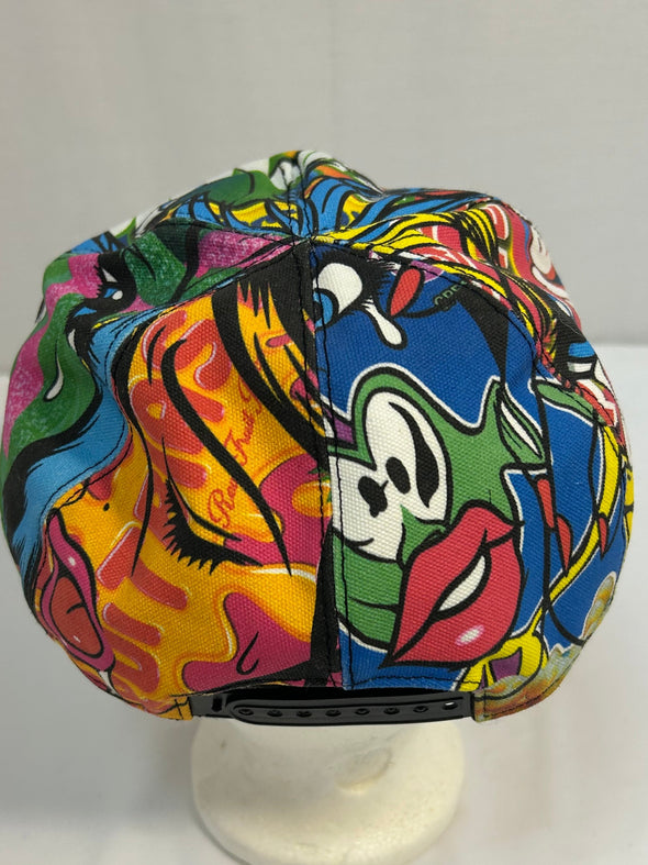 Design Cap, Multi Graphic, 100% Cotton Size Large