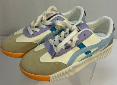 Lace-Up Ladies Orthopedic Sneakers, Multi Colour, Size 40