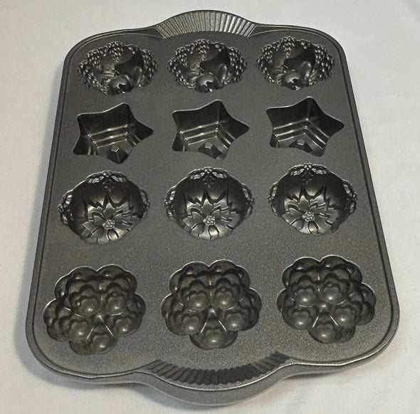 Holiday Mini Mini Muffin Baking Pan,