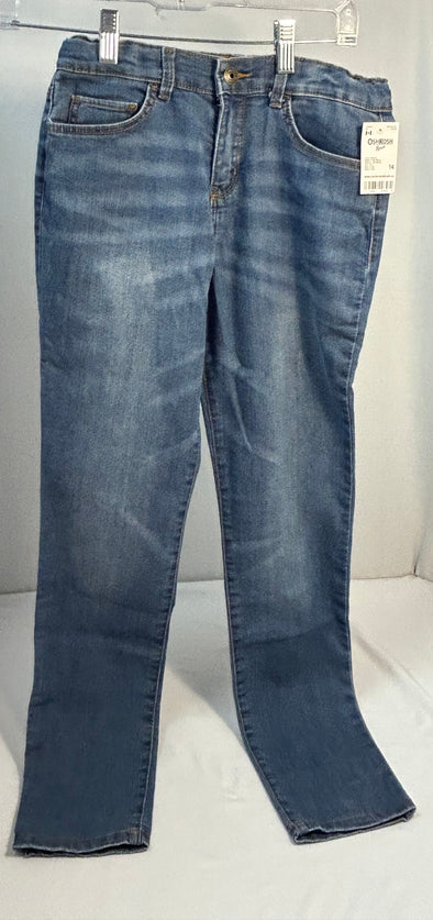 Youth Jeans, Blue, Size 14, Cotton Blend, NEW