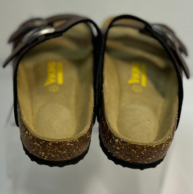 Ladies Burgundy Sandals, Size 41,
