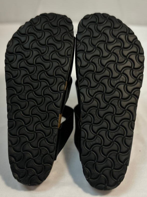 Ladies Strappy Sandals, Black, Size 41