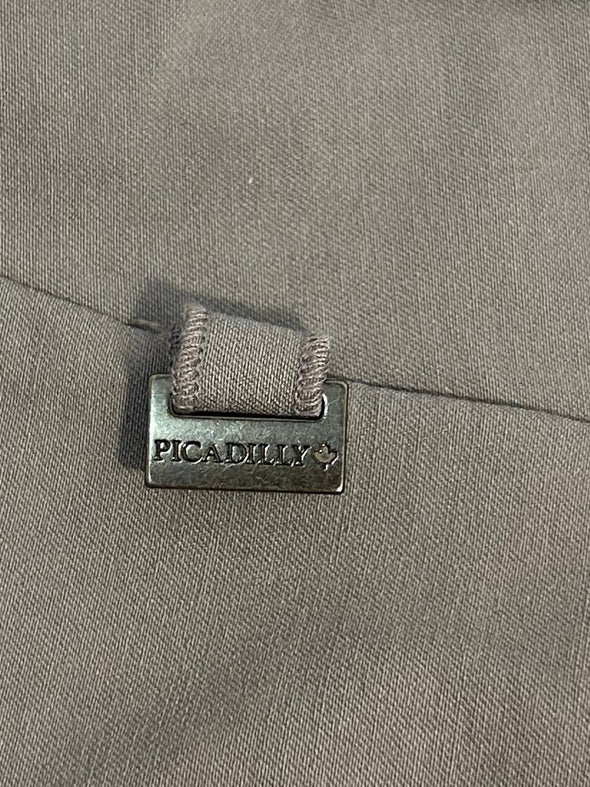 Ladies Capri Pants, Grey, Size Large,