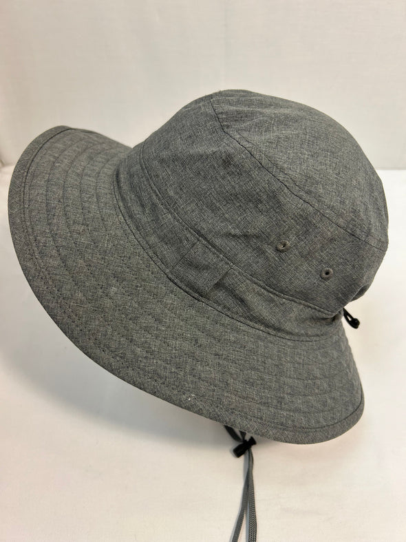 Adjustable Fit Bucket Hat, Grey, One Size