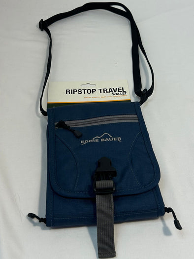 Travel Wallet, Navy Blue, 8" x 5.5", Polyester