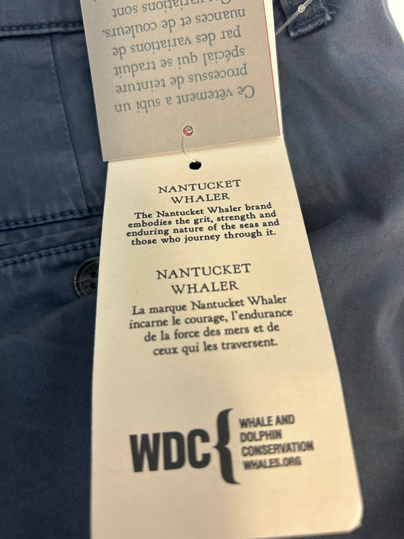 Women's Shorts, Blue, Size 40, Cotton/Spandex, NEW