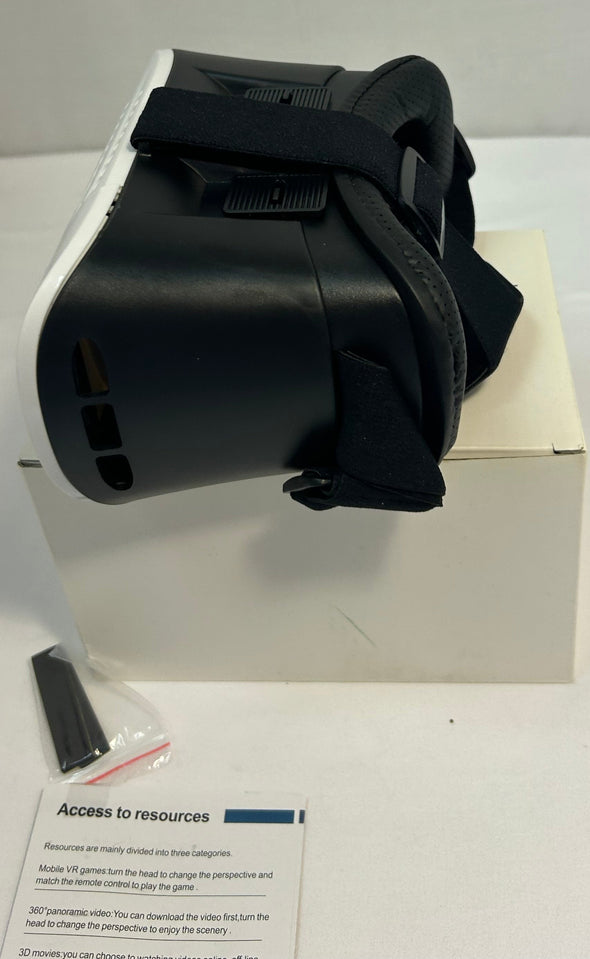 Virtual Reality VR Headset 3D Glasses, Black, NEW in Box