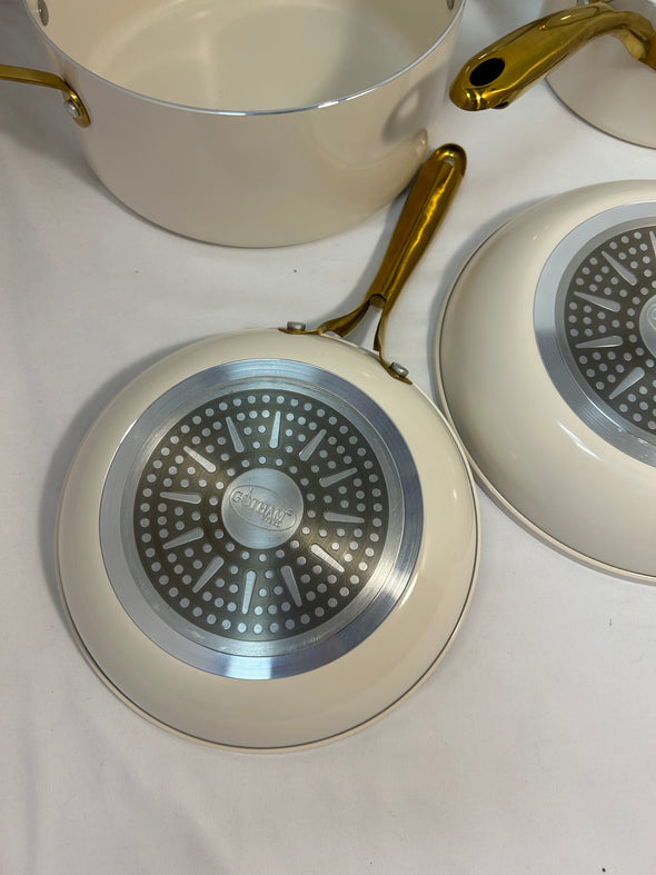 9-Piece Ceramic Cookware Set