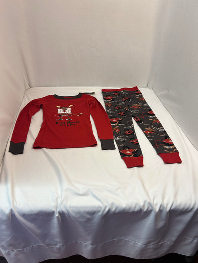Toddler PJs, Size 2 T, Long Sleeve Top, Knit Cuff