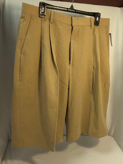 Ladies Tan Shorts, XL, Cotton, Pockets, NEW With Tags