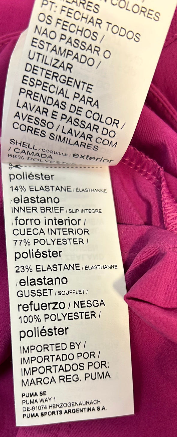 Ladies Dress/Shorts Ensemble, Fuchsia, XL