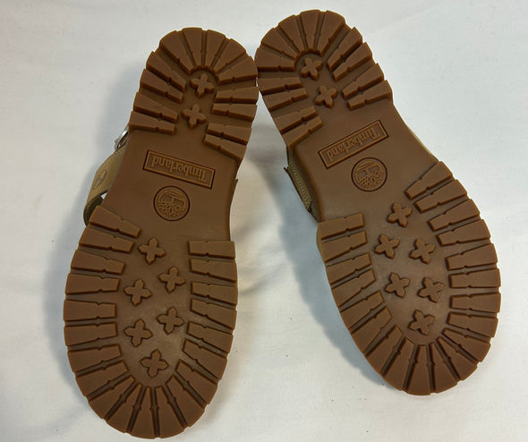 Ladies Cross Strap Sandals, Beige, 8.5, NEW