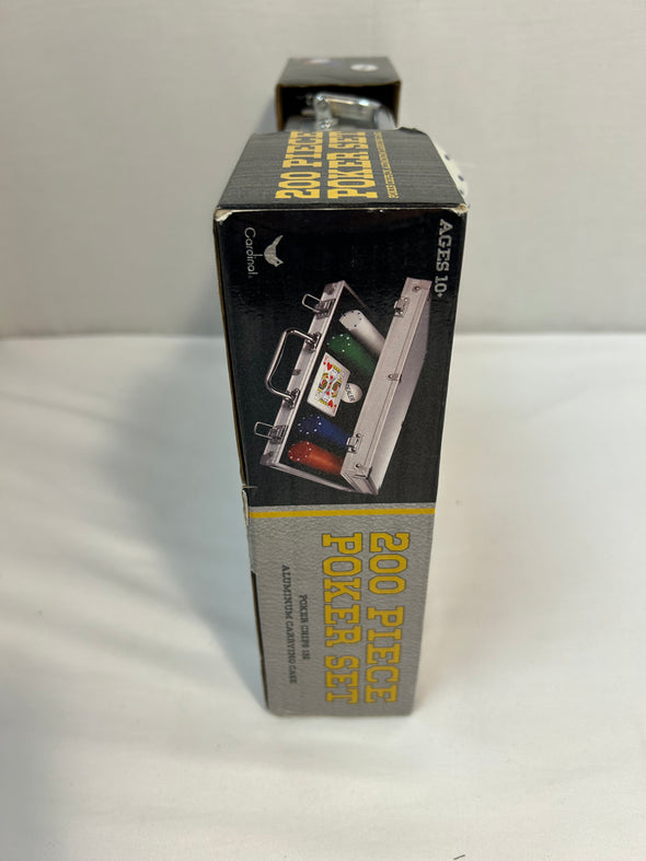 200 Piece Poker Set in Aluminum Carrying Case. New