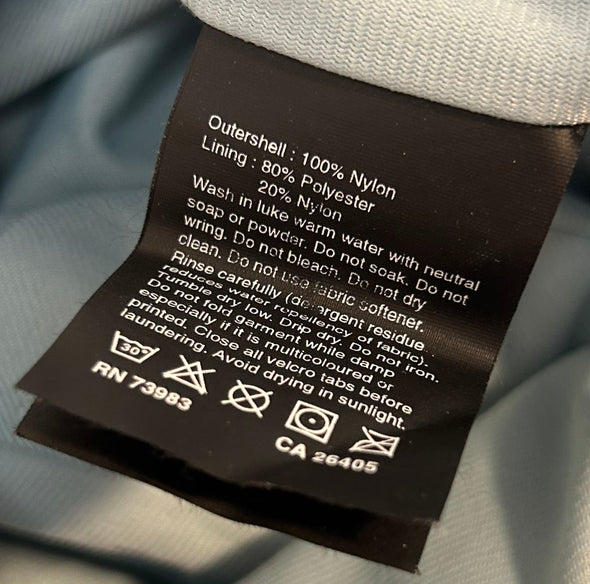 Winter Cargo Pants, Grey, Size Small Poly/Nylon Blend