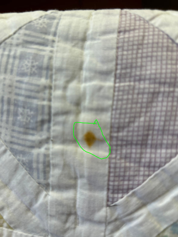 Handmade Quilt, Multi Colour, 86" x 88", Very Good Condition