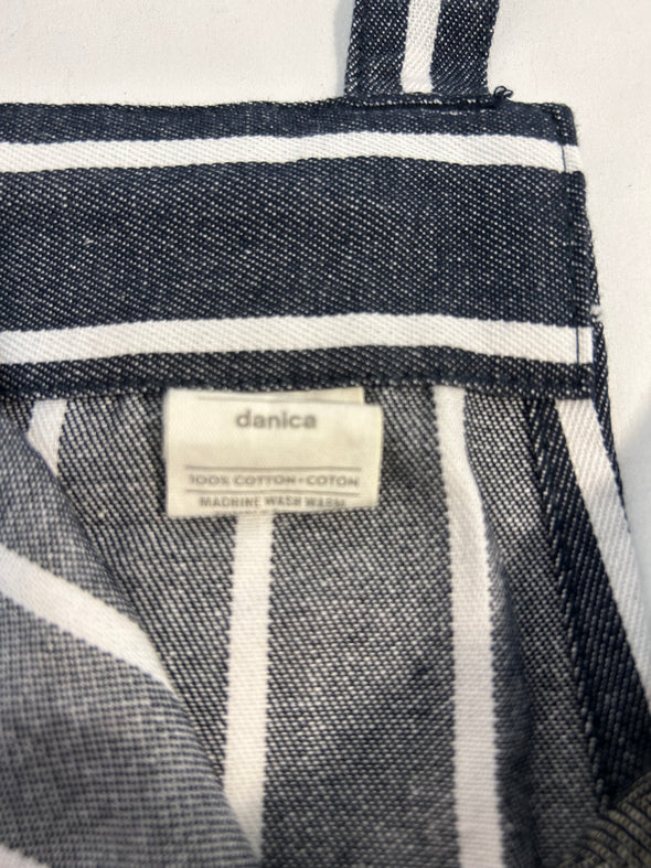 2 Aprons, Stripe Pattern, Chevron Pattern, 26" x 35", NEW