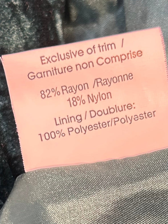 Ladies Blazer, Hunter Green Size 6 Petite,