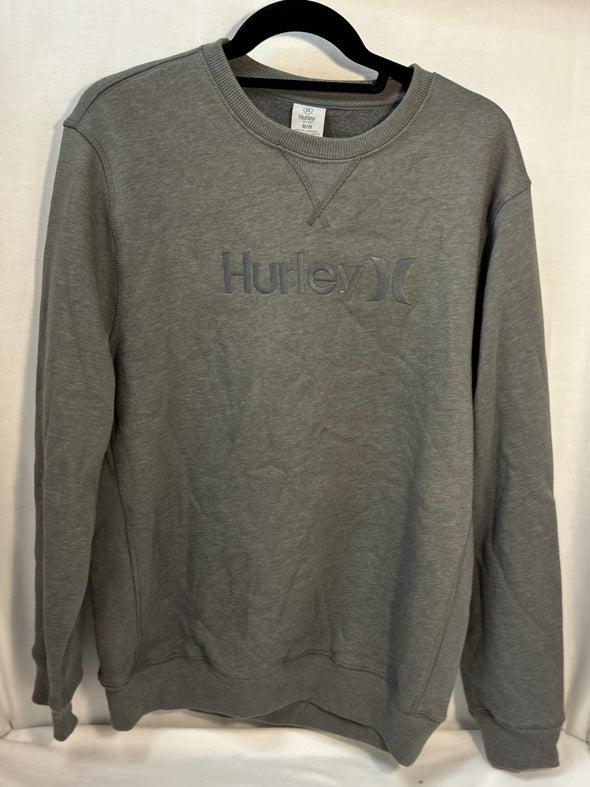 Men's Fleece Lined Shirt, Grey, Medium, NEW