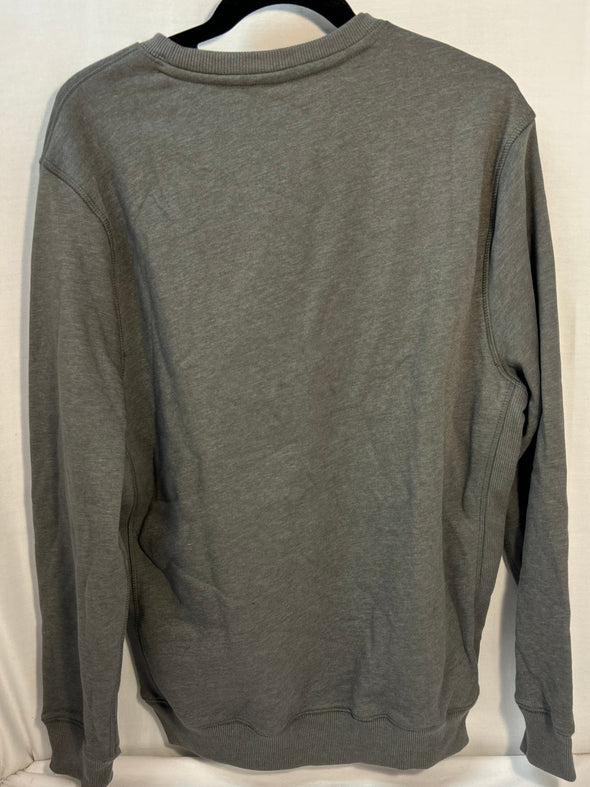Men's Fleece Lined Shirt, Grey, Medium, NEW