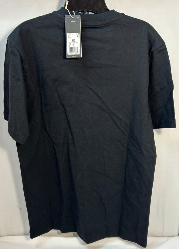 Active Wear T-Shirt, Black With Socks Trim, Small, NEW