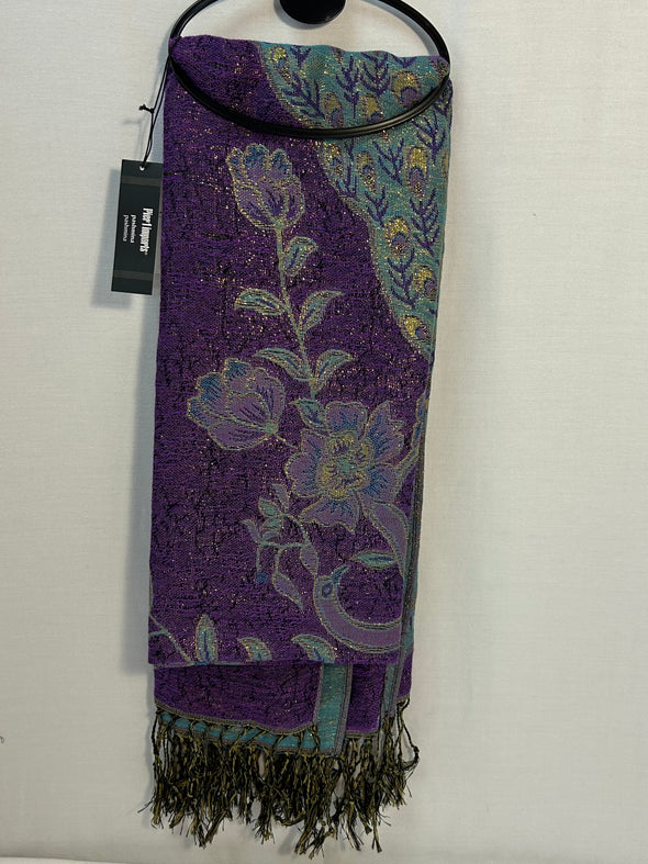 Beautiful Pashmina, Purple, 27.2 x 70.9