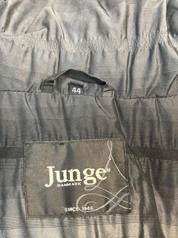 Ladies Lined Lightweight Winter Coat, Black, Size 16,