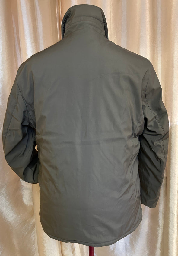 Ladies Windbreaker Jacket, Green, Size Medium,