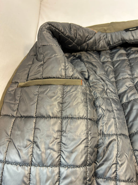 Ladies Windbreaker Jacket, Green, Size Medium,