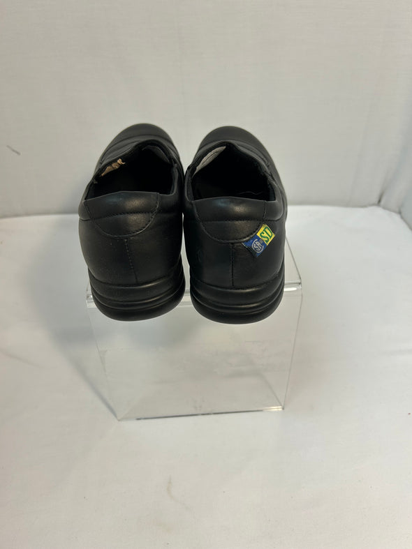 Women's Featherlike Walking Safety Shoes, Black, Size 8.5,