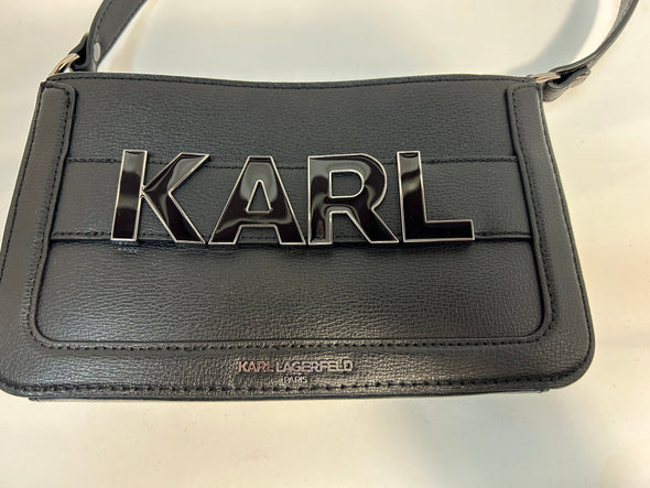 Ladies Design Brand Purse, Black, 9.5" x 6" NEW