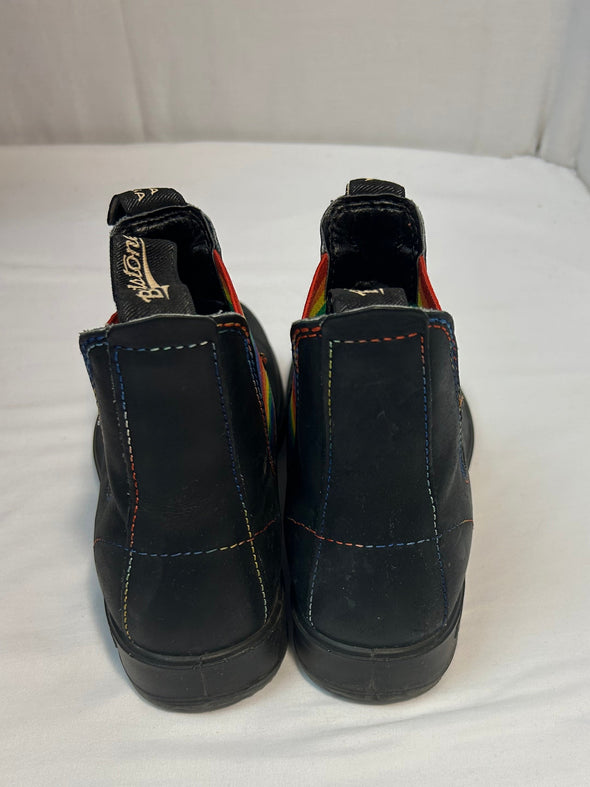 Ankle Length Boots, Black, Made in Tasmania, Australia, Size 5.5