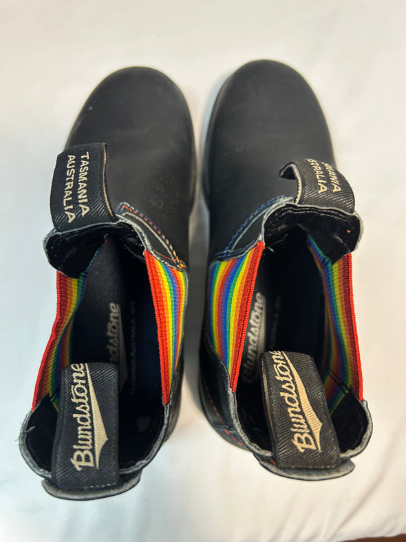 Ankle Length Boots, Black, Made in Tasmania, Australia, Size 5.5