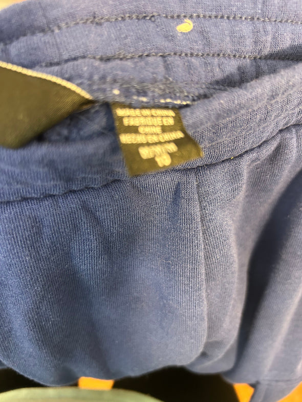 Girl's Cargo Sweat Pants, Cobalt Blue, Size 10, NEW