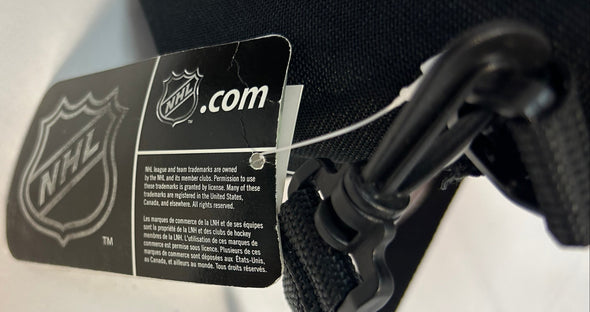 NHL Team Cooler Bag, Black Red Gold Logo on Front, 8" x 12"