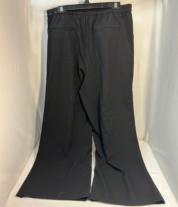 Women's Pants, Black, XL, 65% Poly/33% Viscose/4% Elastane