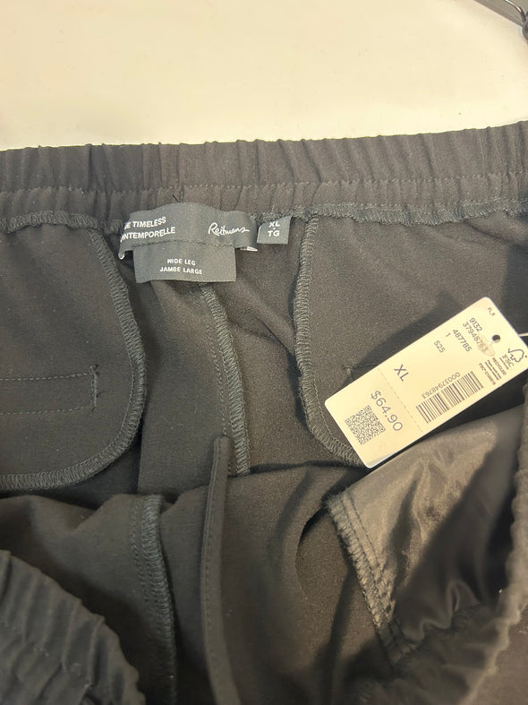 Women's Pants, Black, XL, 65% Poly/33% Viscose/4% Elastane