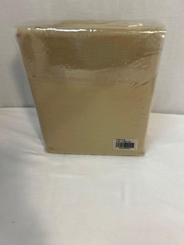 King Size Sheet Set, Taupe, NEW
