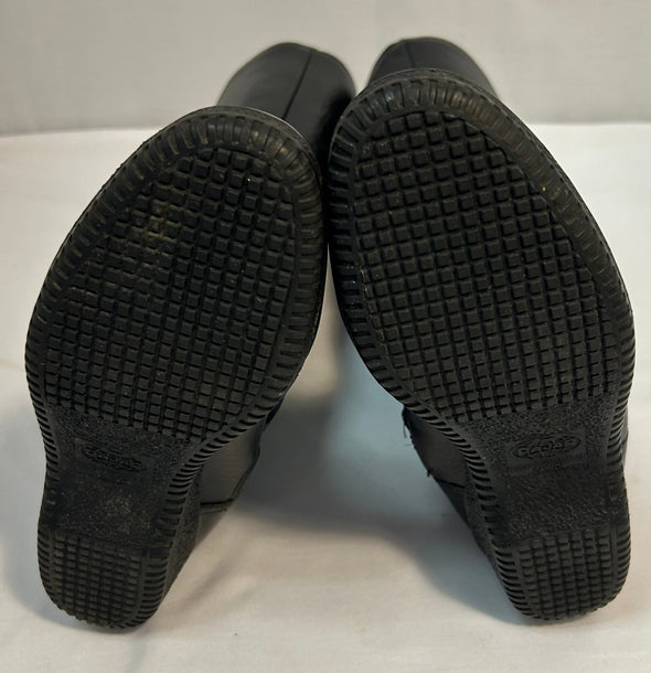 Ladies Knee High winter Boots, Sherpa Lined, Black, Size 6.5,