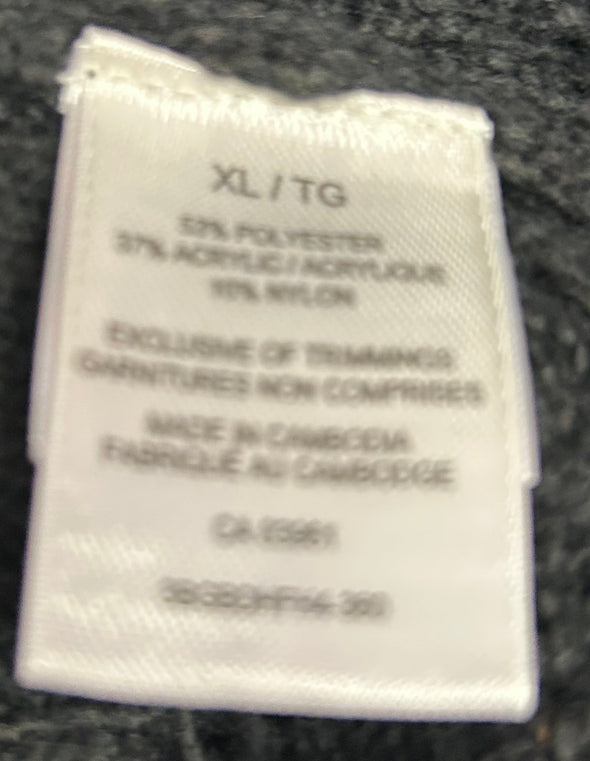 Ladies Turtle Neck Pullover Sweater, Black, XL, NEW