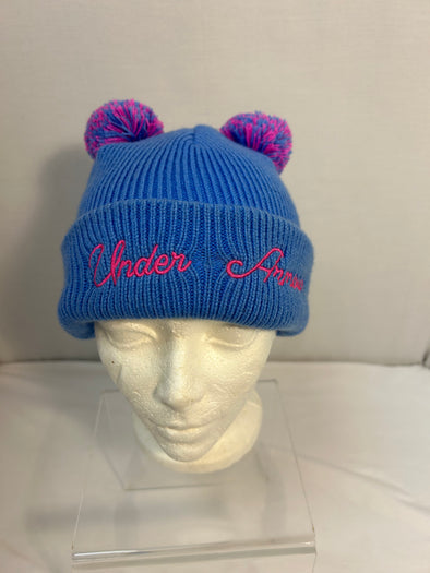 Winter Hat, Blue/Pink, One Size, New With Tags