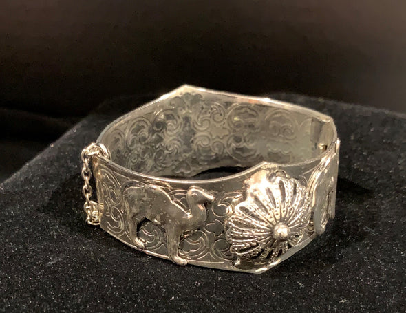 Silver, Middle East Themed Bracelet