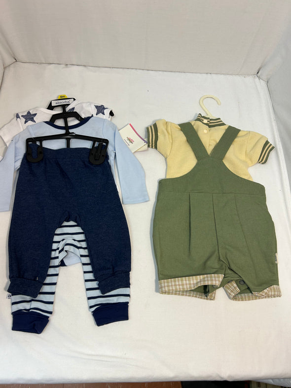 2 Infant Boys Clothing Sets, 6 Months