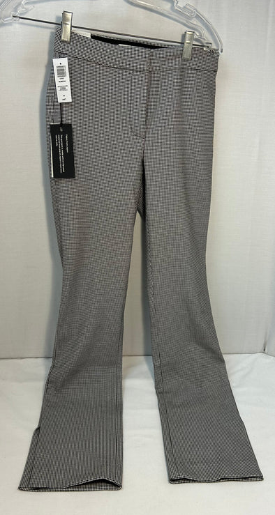 Ladies Hounds-Tooth Slim Fit Pants, Size 00