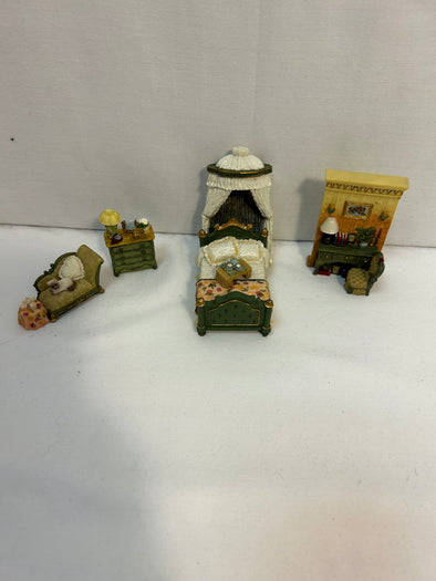 Victorian Miniature Collection, 6 Piece Set