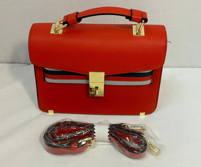 Women's  Handbag, Red, Size 9.5 x 8, NEW