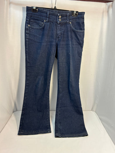 Ladies Straight Fit Jeans, Navy Denim, 29"