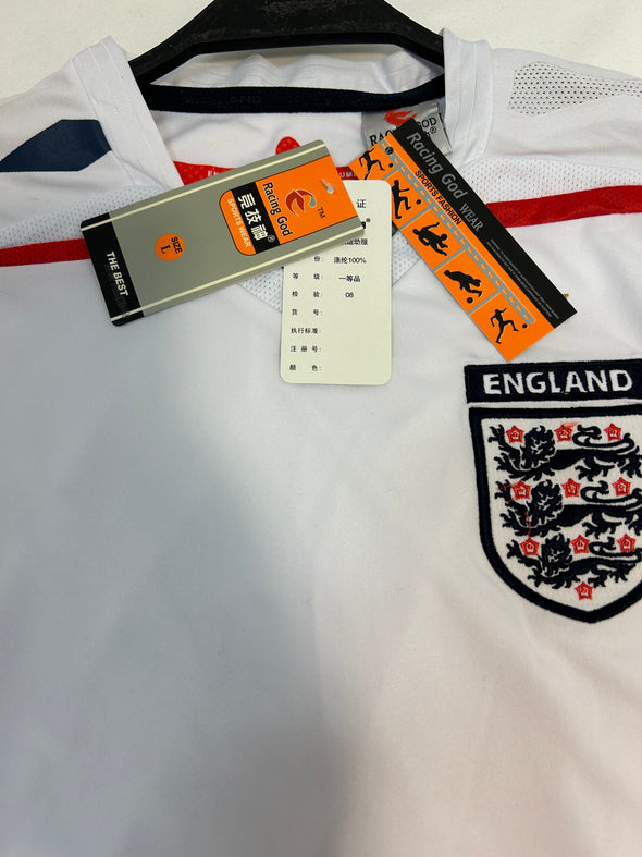 Men’s Team Sport Shirt, England Home Jersey Size Large