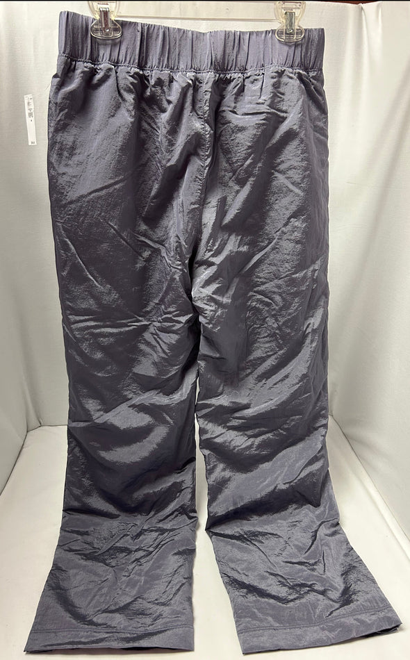 Fleece Lined Sports Pants, Metallic Mauve, Size Medium, NEW
