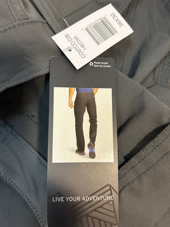 Men’s Charcoal Pants, Size 38/30, New