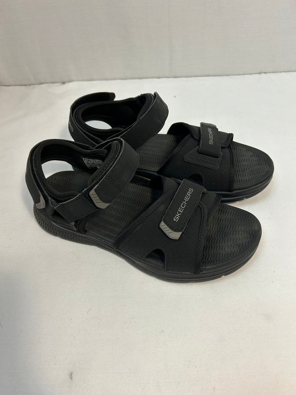 Men's Black Sandals, Size 10, Gently Used